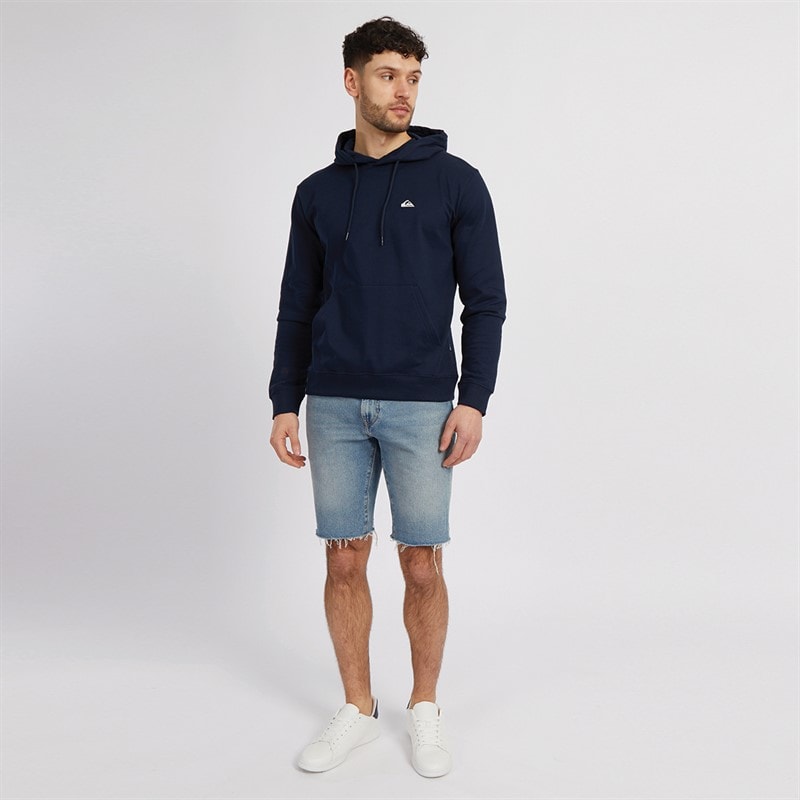 Quiksilver Mens Basic Hoodie Navy Blazer - Image 4