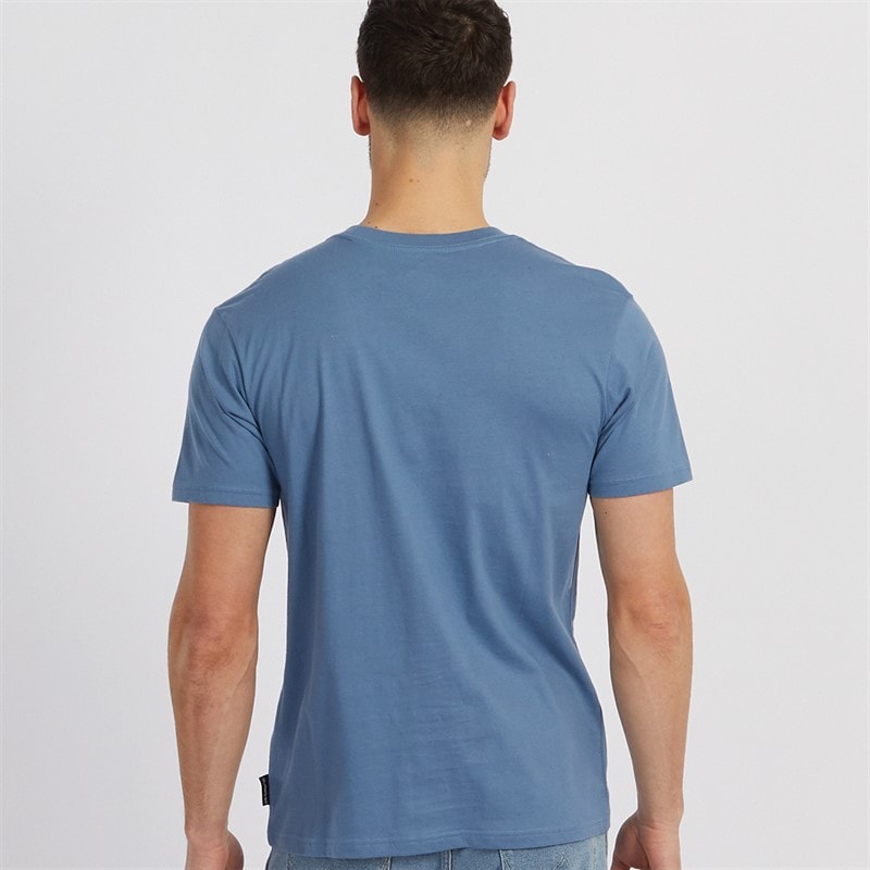 Quiksilver Mens Basic T-Shirt Coronet Blue - Image 2