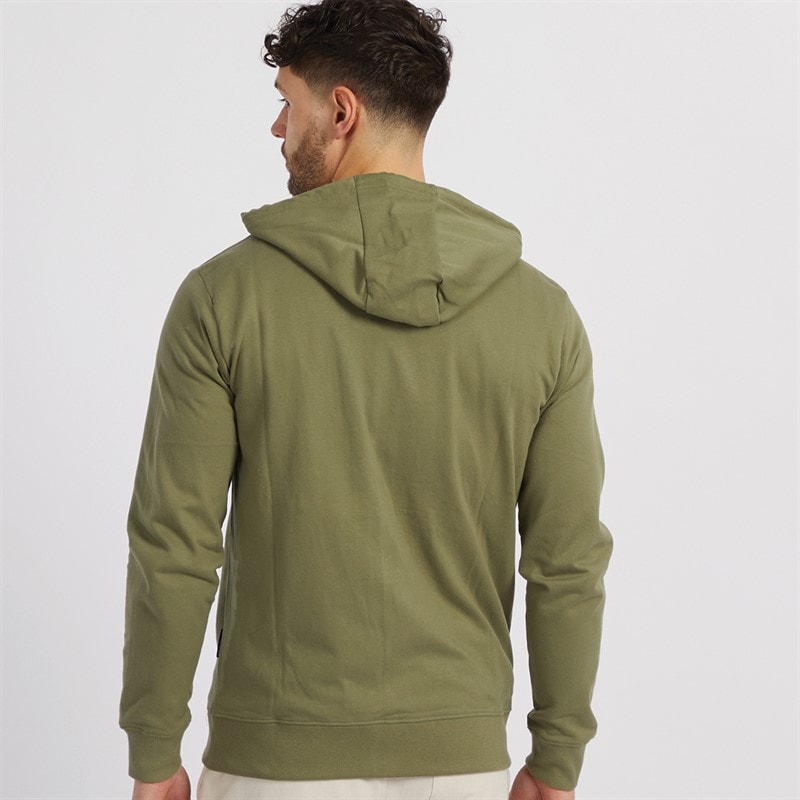 Quiksilver Mens Basic Zip Hoodie Aloe - Image 2