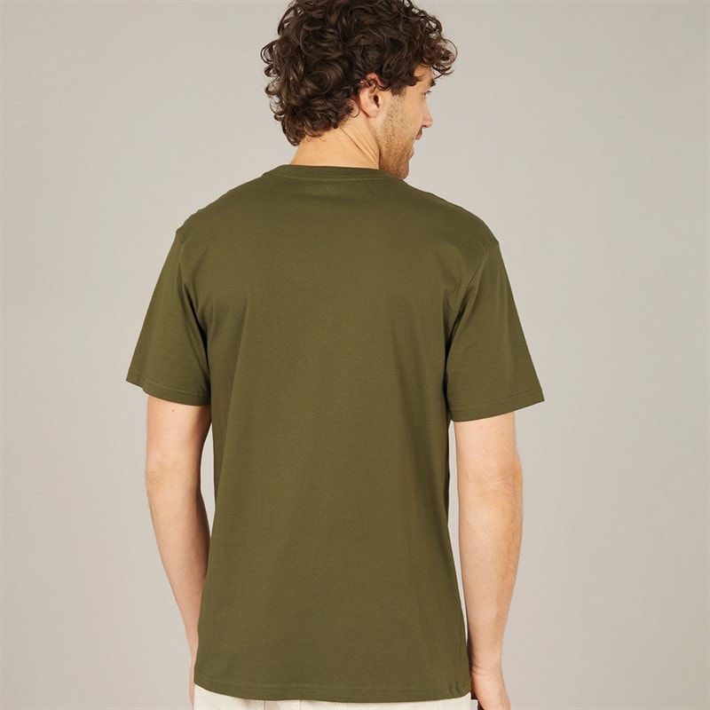 Quiksilver Mens Locked Up T-Shirt Grape Leaf - Image 2