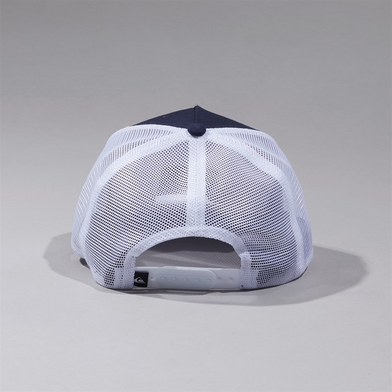 Quiksilver Mens Riding Around Trucker Cap Dark Navy - Image 2