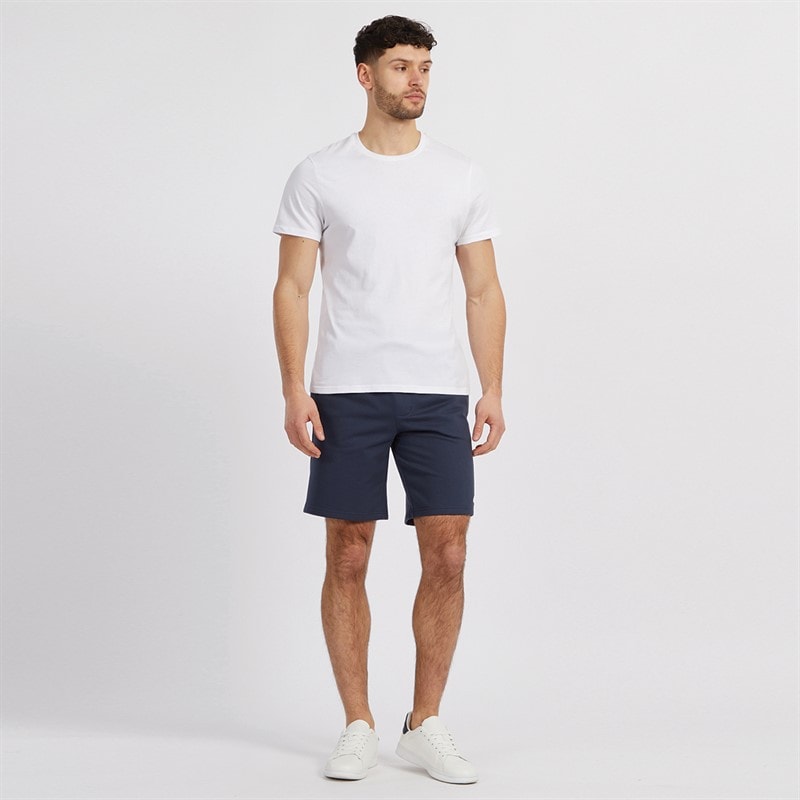 Quiksilver Mens Basic Fleece Shorts Navy Blazer - Image 3