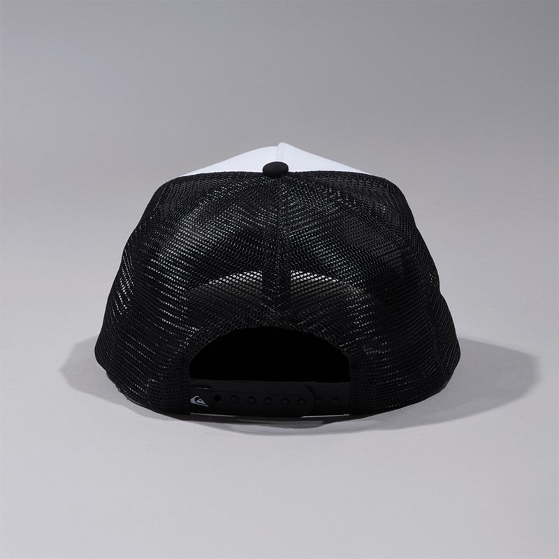 Quiksilver Mens Riding Around Trucker Cap White - Image 2