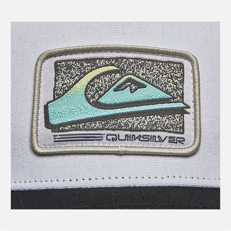 Quiksilver Mens Riding Around Trucker Cap White - Image 3