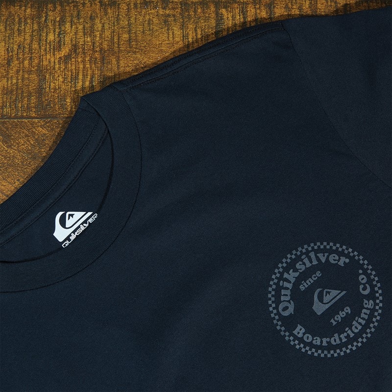 Quiksilver Mens Ride Out T-Shirt Black - Image 3