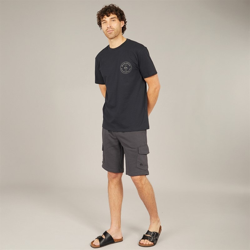 Quiksilver Mens Ride Out T-Shirt Black - Image 4