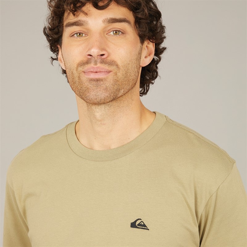 Quiksilver Mens Basic Screen T-Shirt Aloe - Image 3
