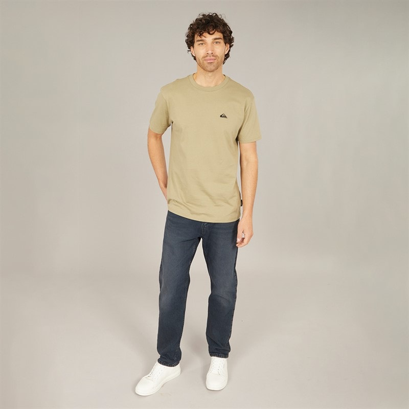 Quiksilver Mens Basic Screen T-Shirt Aloe - Image 4