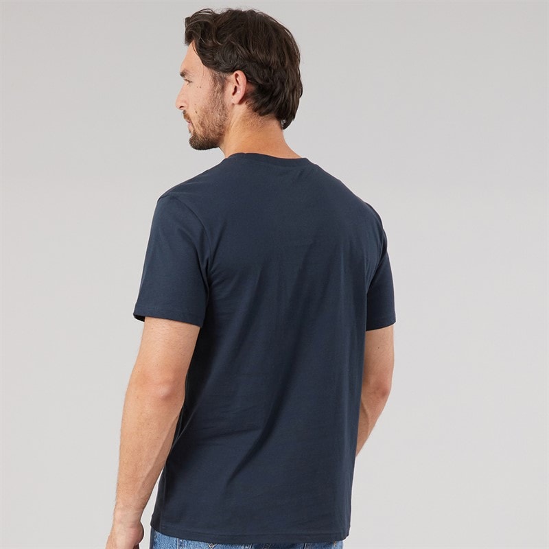 Quiksilver Mens Anchor Lockup T-Shirt Dark Navy - Image 2
