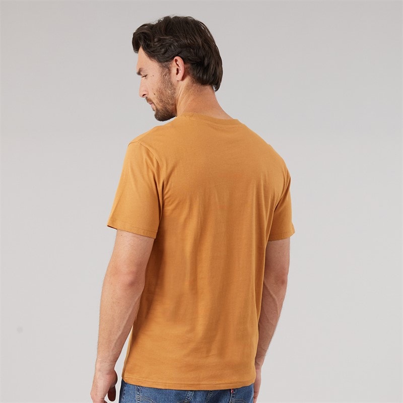 Quiksilver Mens Anchor Lockup T-Shirt Almond - Image 2