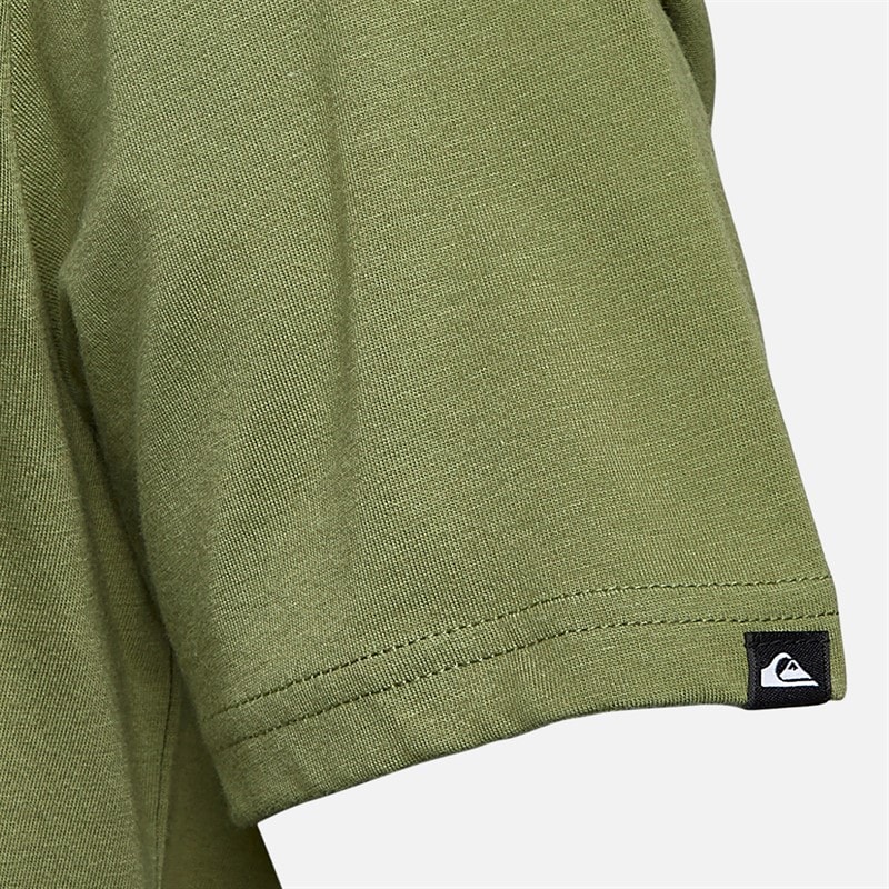 Quiksilver Mens Light Waves T-Shirt Loden Green - Image 3