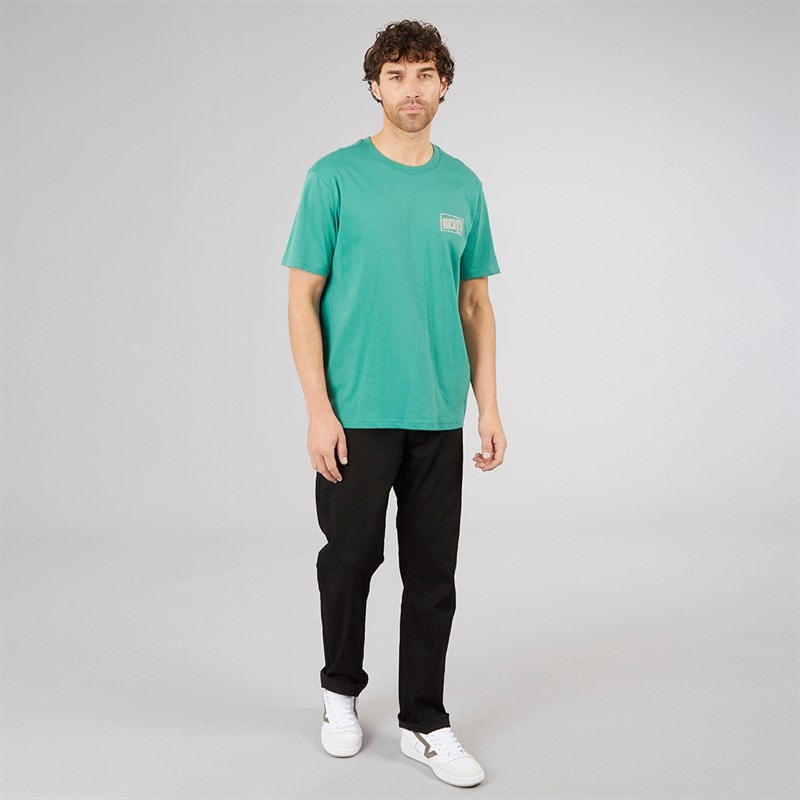 Quiksilver Mens Gotam Foam T-Shirt Deep Sea - Image 4