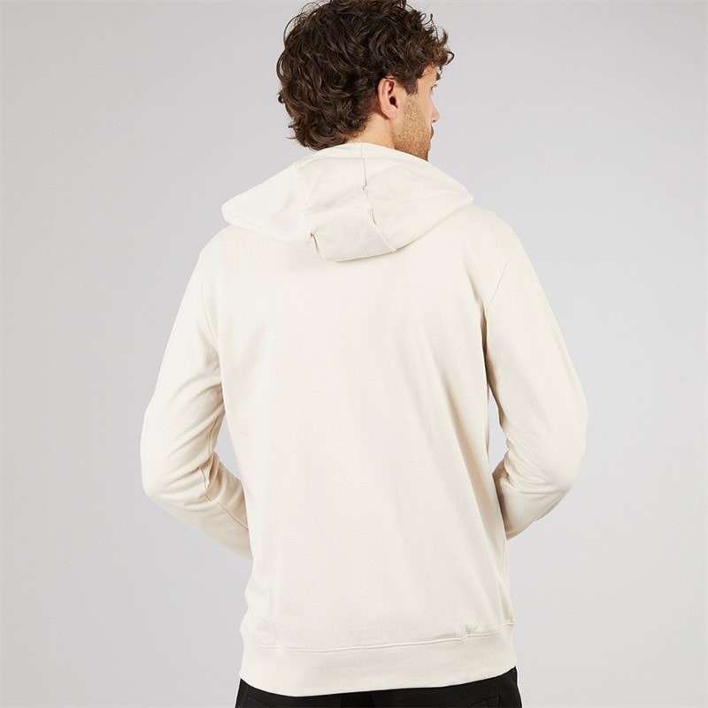 Quiksilver Mens Basic Full Zip Hoodie Birch - Image 2