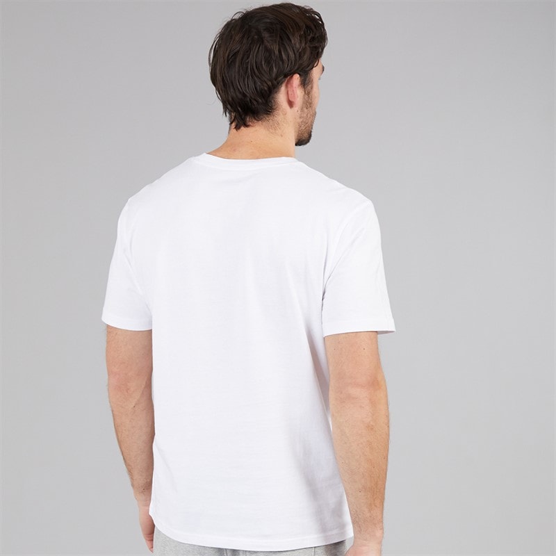 Quiksilver Mens Flying Disc T-Shirt White - Image 2