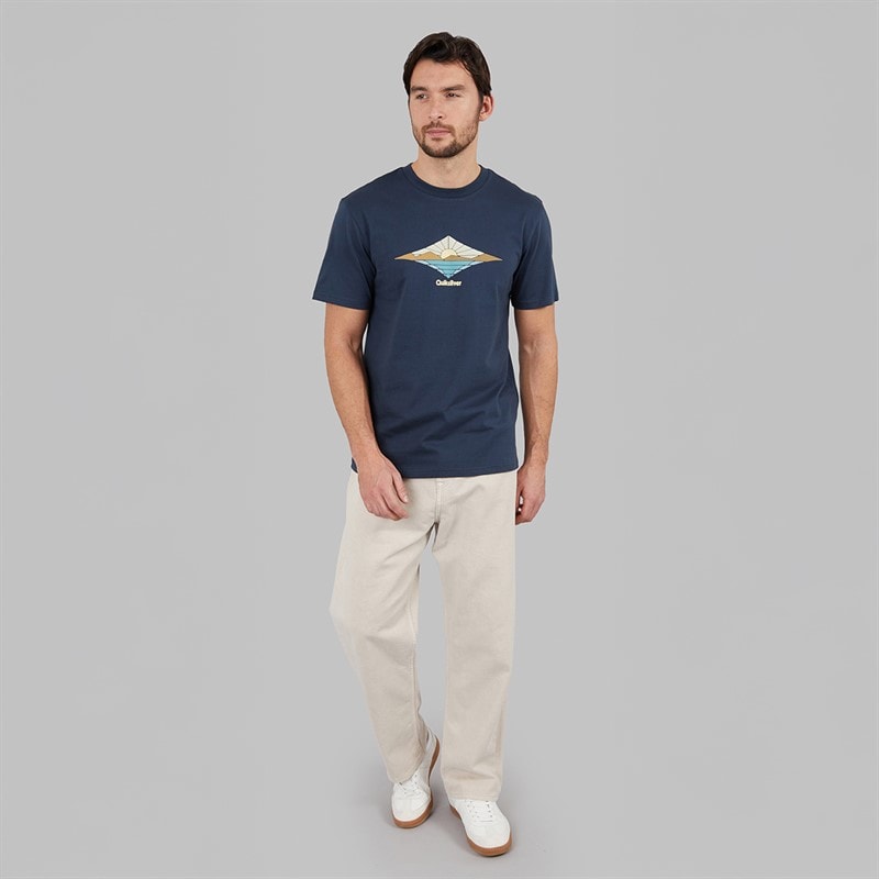Quiksilver Mens Dawn T-Shirt Dark Navy - Image 4
