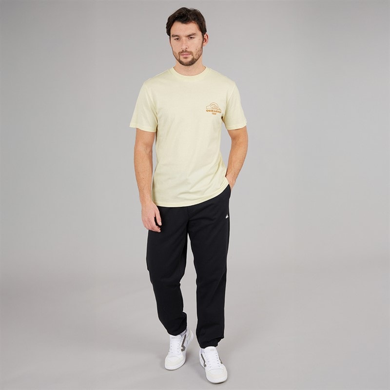Quiksilver Mens Bliss Point T-Shirt Bone White - Image 4