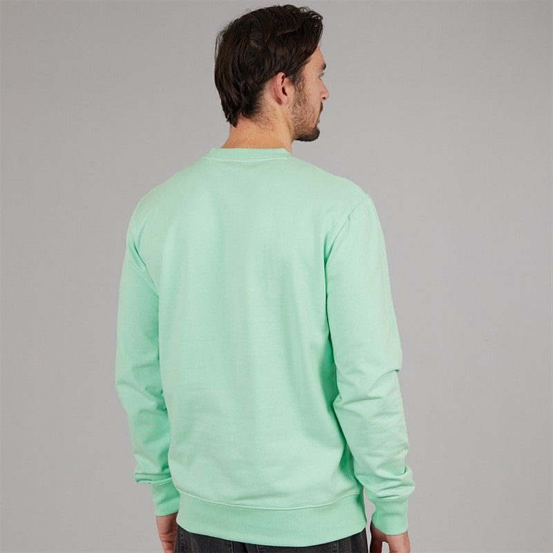 Quiksilver Mens Basic Sweatshirt Brook Green - Image 2