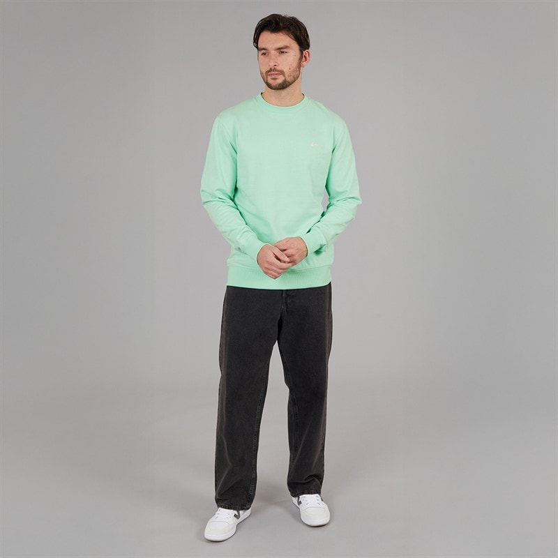 Quiksilver Mens Basic Sweatshirt Brook Green - Image 4