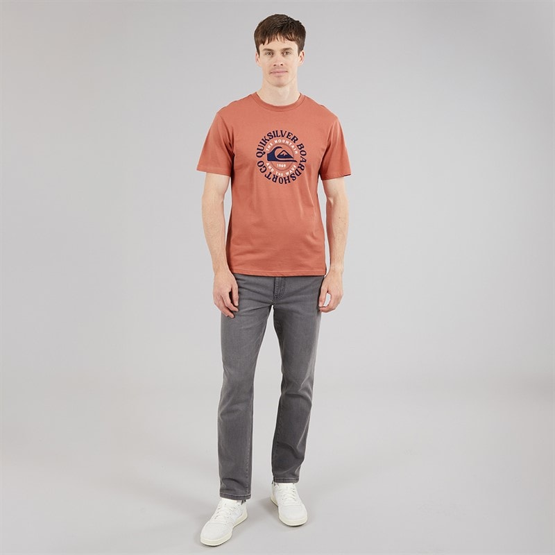 Quiksilver Mens Too Fine T-Shirt Desert Sand - Image 4