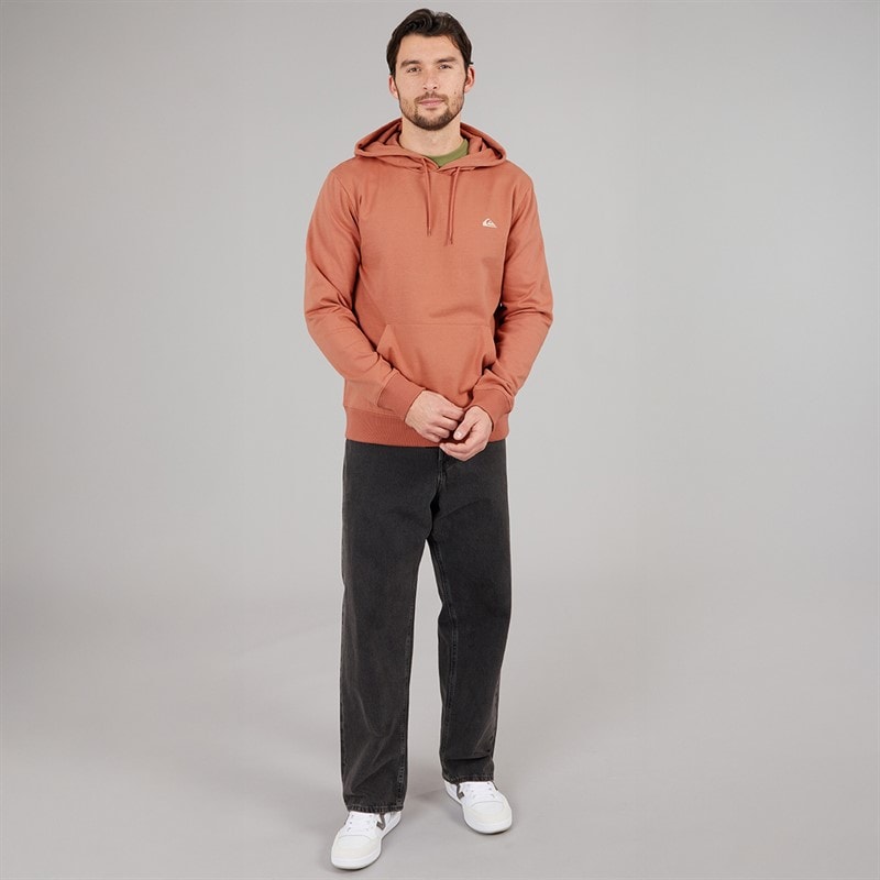 Quiksilver Mens Basic Hoodie Desert Sand - Image 4