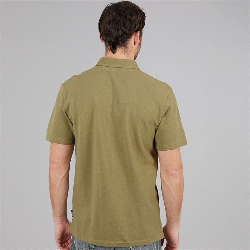Quiksilver Mens MW Pique Polo Shirt Aloe - Image 2