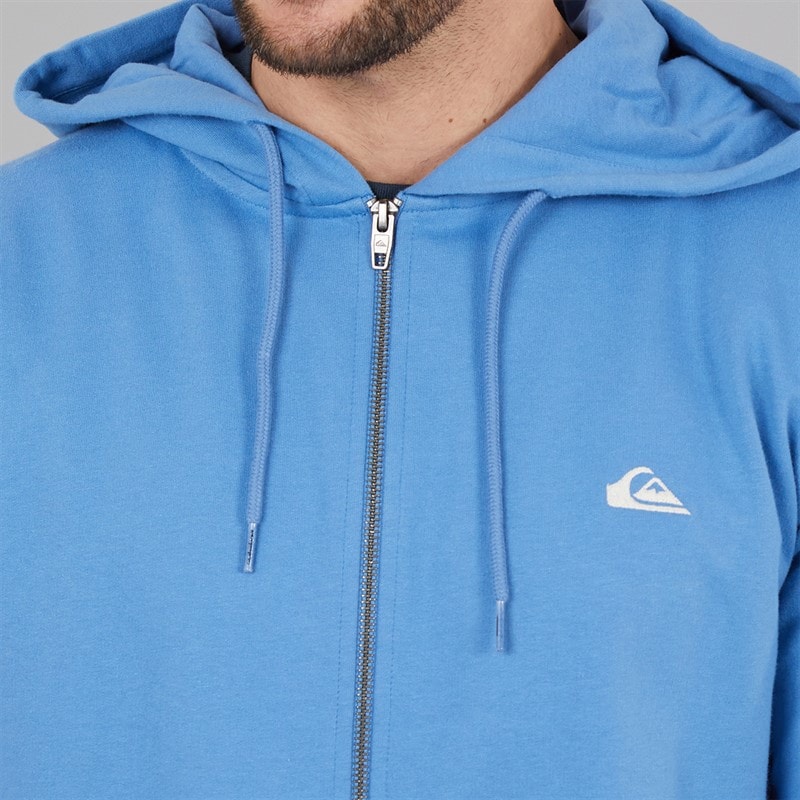 Quiksilver Mens Basic Zip Hoodie Riviera - Image 5
