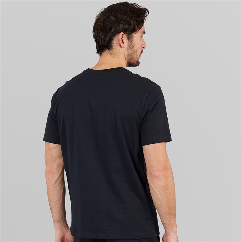 Quiksilver Mens Type Line T-Shirt Black - Image 2