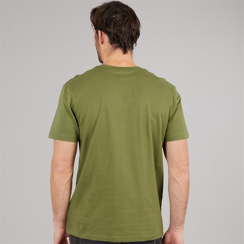 Quiksilver Mens Fine Line T-Shirt Loden Green - Image 2