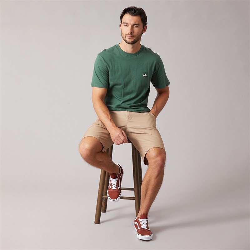 Quiksilver Mens Basic T-Shirt Forest - Image 3
