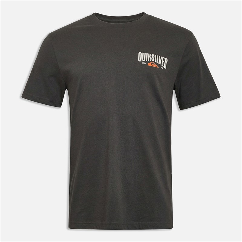 Quiksilver Mens Ace Chest T-Shirt Tarmac