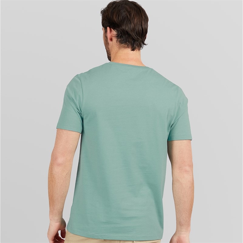 Weird Fish Mens Bait Branded T-Shirt Mineral Blue - Image 2