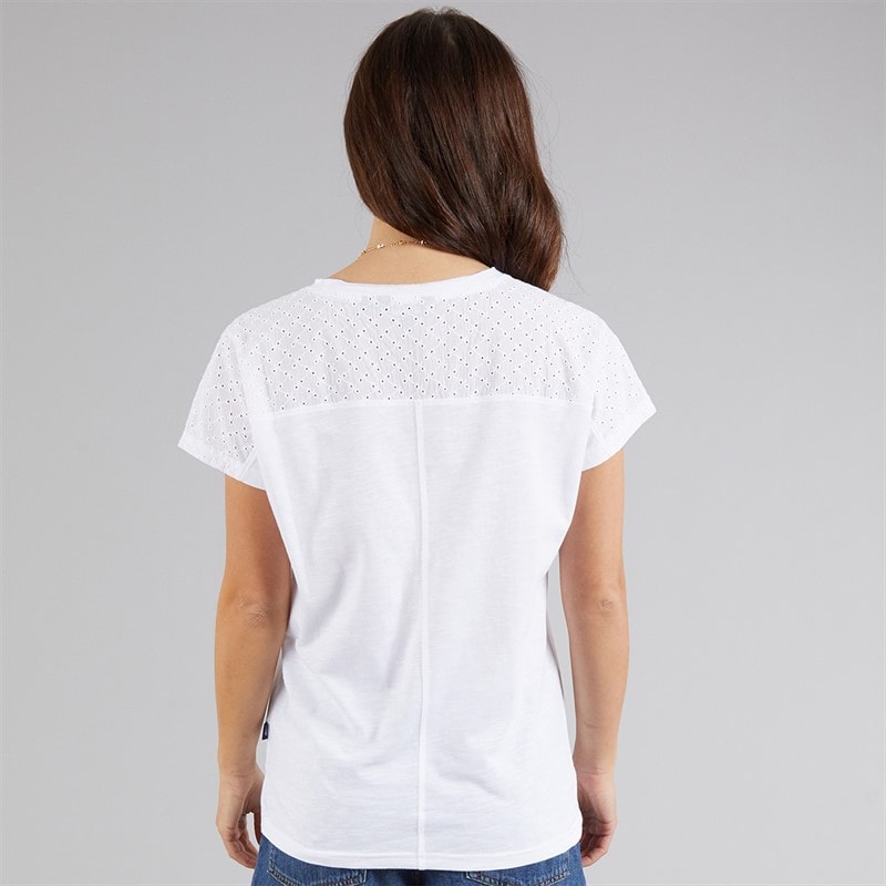 Weird Fish Womens Astrid T-Shirt White - Image 2