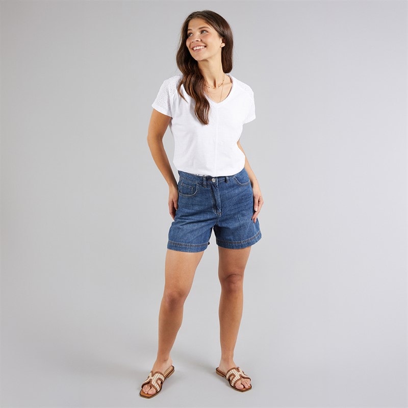 Weird Fish Womens Astrid T-Shirt White - Image 3