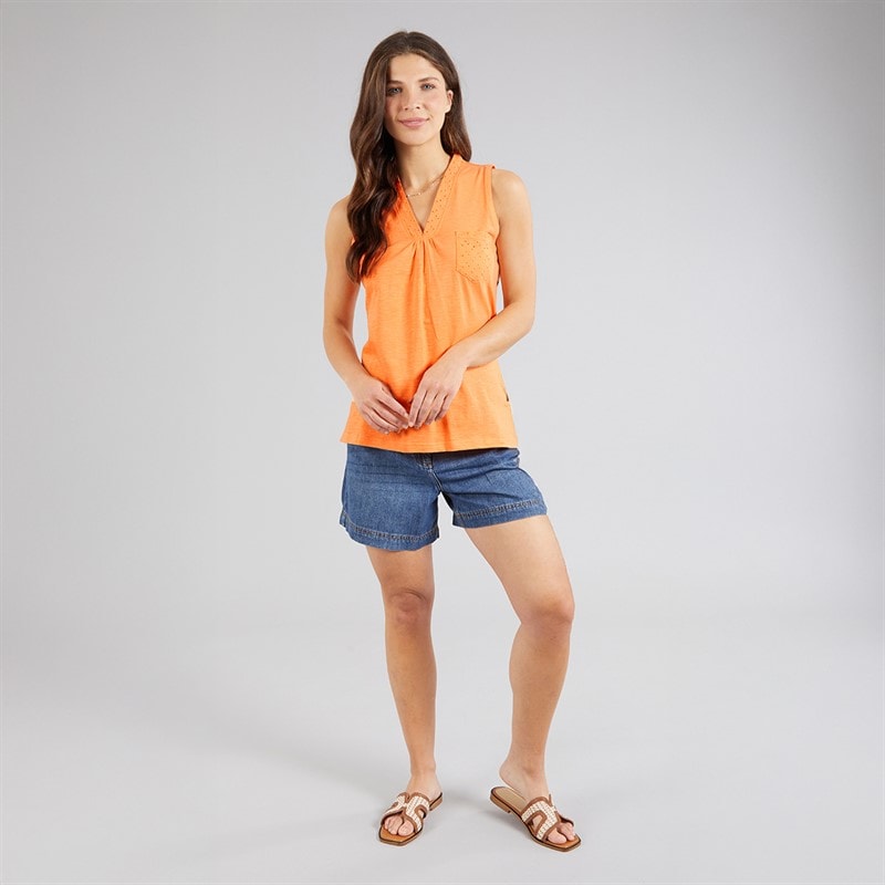 Weird Fish Womens Elexis Vest Sorbet - Image 4