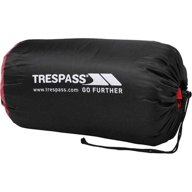 Trespass Siesta 2-3 Season Sleeping Bag Red - Image 3