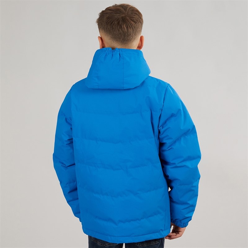 Trespass Junior Boys Figo Waterproof Padded Hooded Jacket Ultramarine - Image 2
