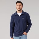 Trespass Mens Masonville 1/2 Zip Micro Fleece Navy