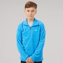Trespass Junior Boys Masonville 1/2 Zip Micro Fleece Cobalt
