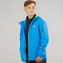 Trespass Junior Boys Qikpac Waterproof Jacket Cobalt