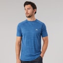 Trespass Mens Leecana Tech T-Shirt Navy Marl