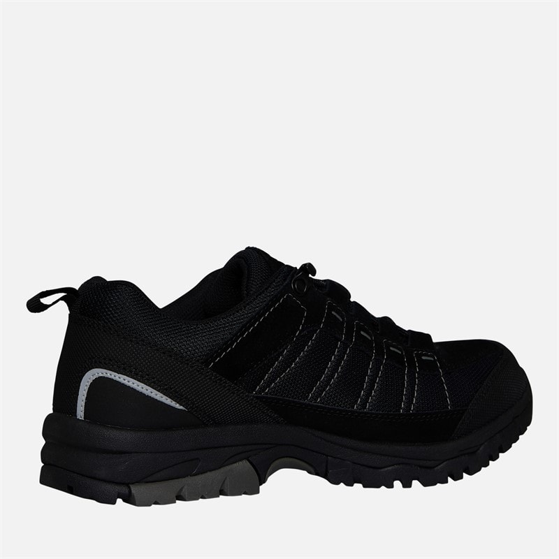 Trespass Mens Scarp Waterproof Walking Shoes Black - Image 5