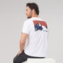 Trespass Mens Svensson Back Logo T-Shirt White