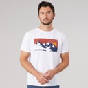 Trespass Mens Olsson Front Logo T-Shirt White