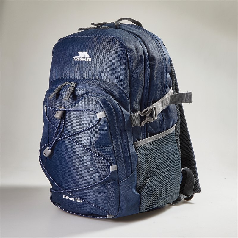 Trespass Albus 30L Rucksack Navy/Navy - Image 1