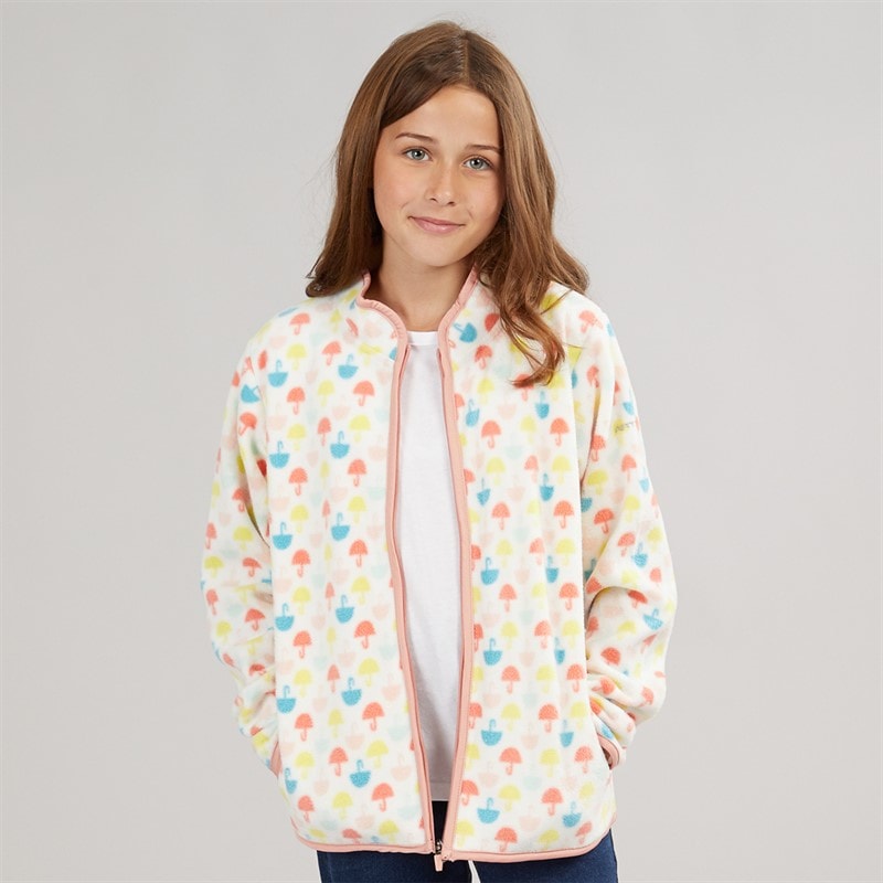 Trespass Girls Sibyella Umbrella Full Zip Fleece Multi