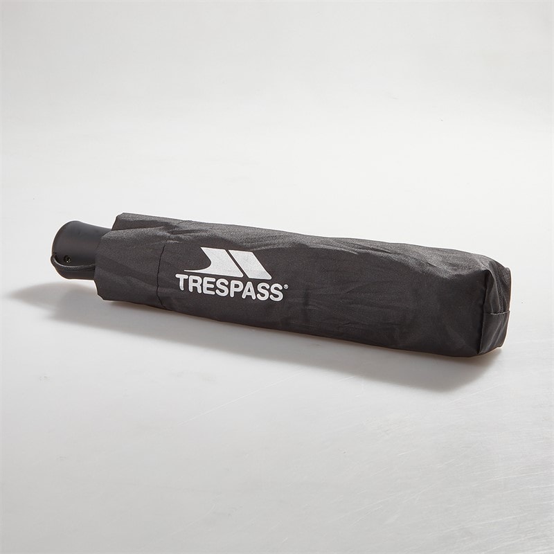 Trespass Resistant Automatic Compact Umbrella Black - Image 2