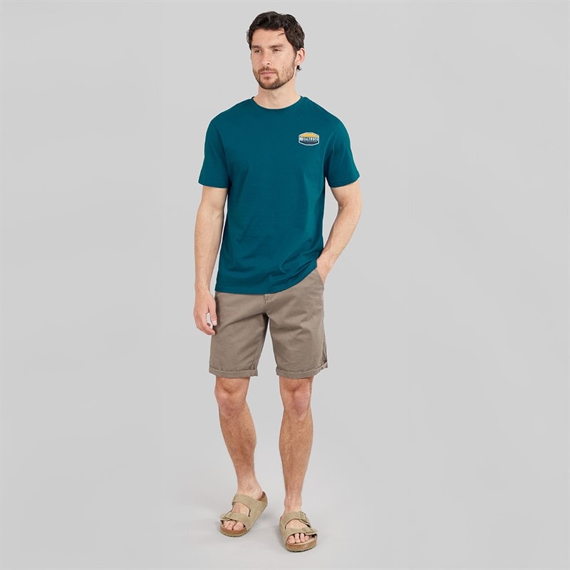 Saltrock Mens Deck T-Shirt Blue - Image 3