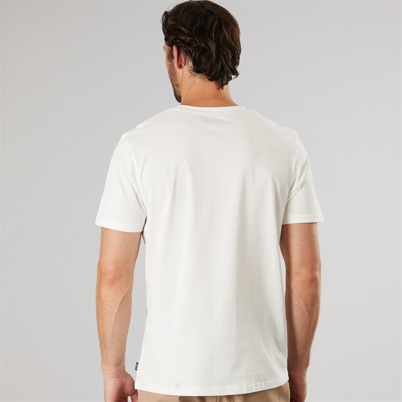 Saltrock Mens Motorhome T-Shirt White - Image 2