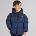 Reebok Boys Padded Hooded Jacket Navy