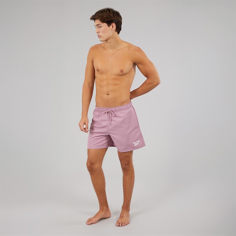 Reebok Mens Yale Swim Shorts Berry Chill - Image 4